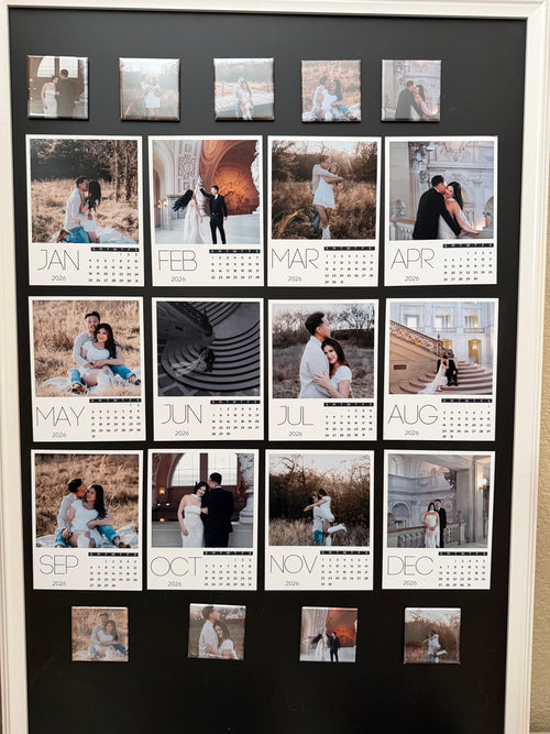 Personalization Magnetic Monthly Calendar: 3.25" x 4"