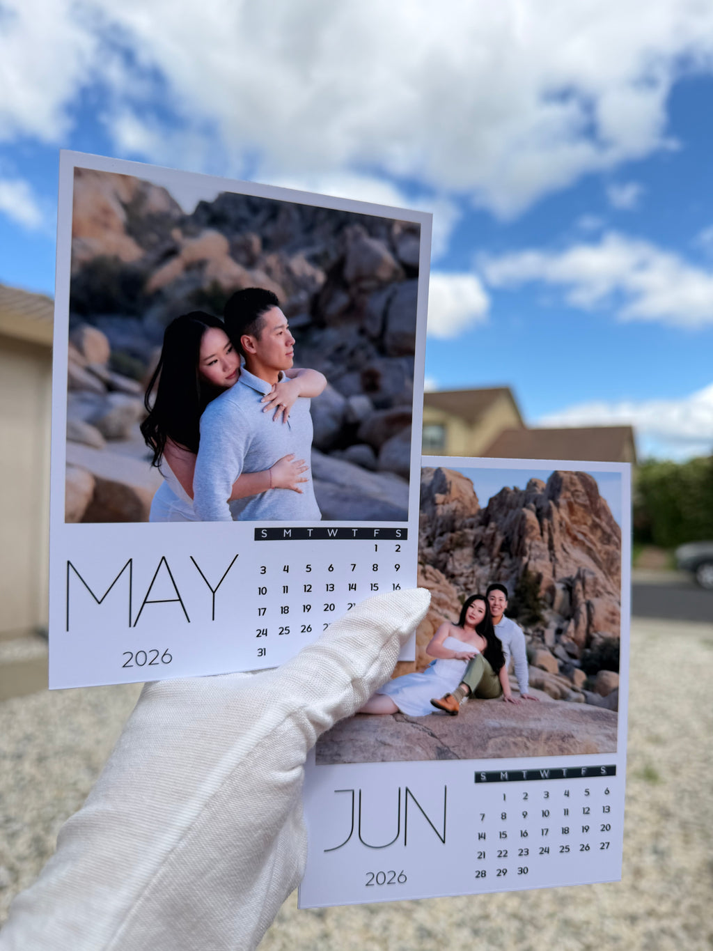 Personalization Magnetic Monthly Calendar: 3.25" x 4"