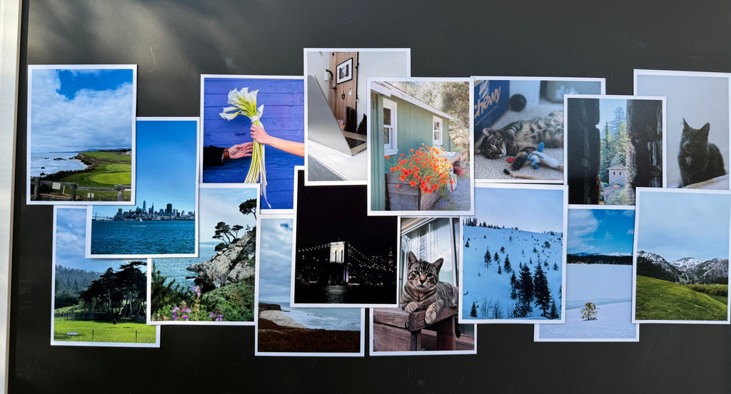 Custom Photo Magnets | 12-Piece Personalized Magnet Set